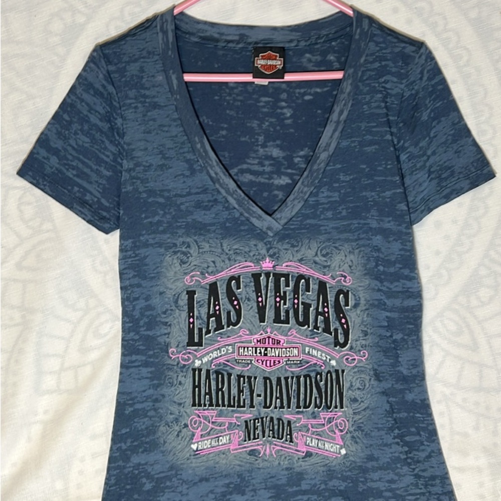 Harley-Davidson Slate Blue Tee